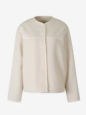 Chaqueta Botones Lana