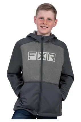 Chaqueta Niño FXR Hydrogen Gris Jaspeado-Carbón